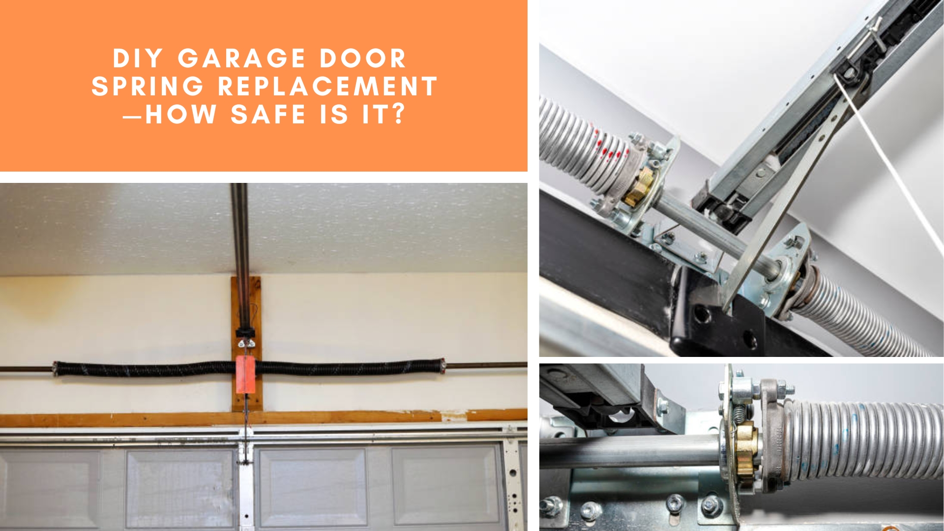 DIY Garage Door Spring Replacement How Safe Is It   Garage Door Spring Moline IL Titan Garage Doors Quad Cities DIY Garage Door Spring Replacement 