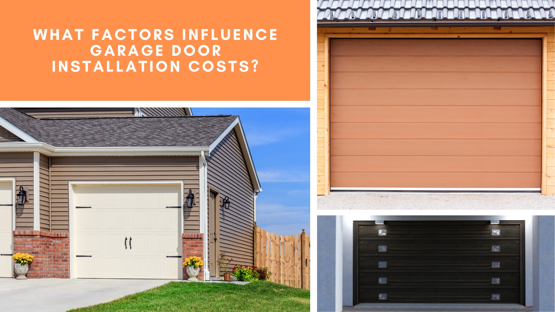 What Factors Influence Garage Door Installation Costs 9873