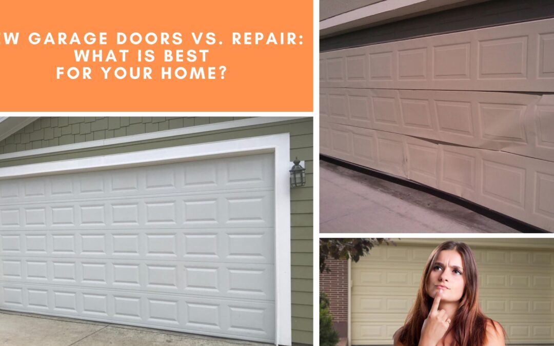 New Garage Doors vs. Repair: What Is Best for Your Home?