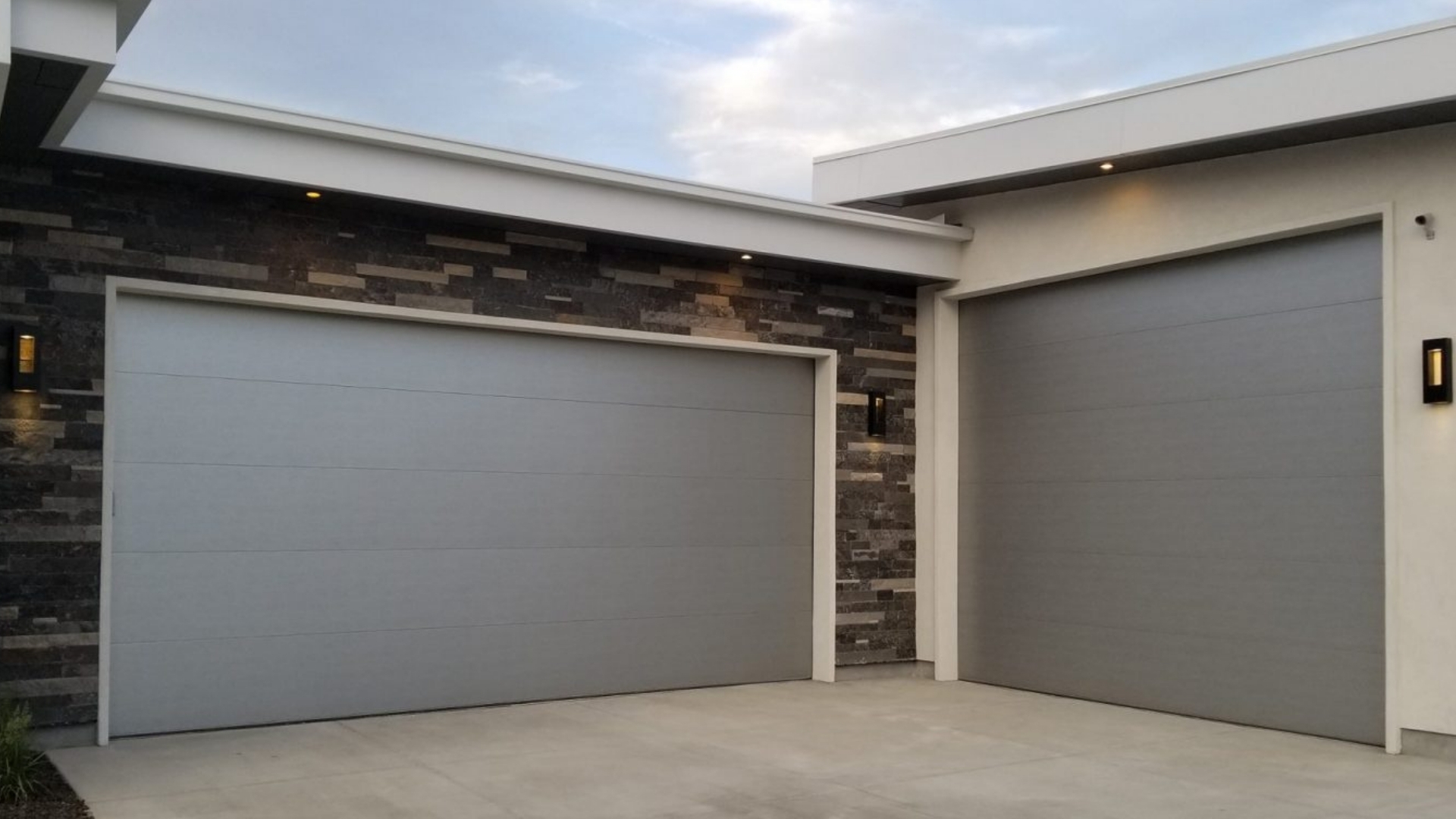 New garage doors