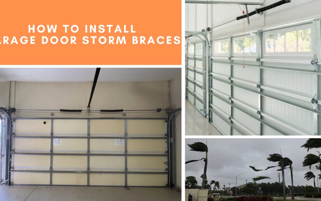 How to Install Garage Door Storm Braces