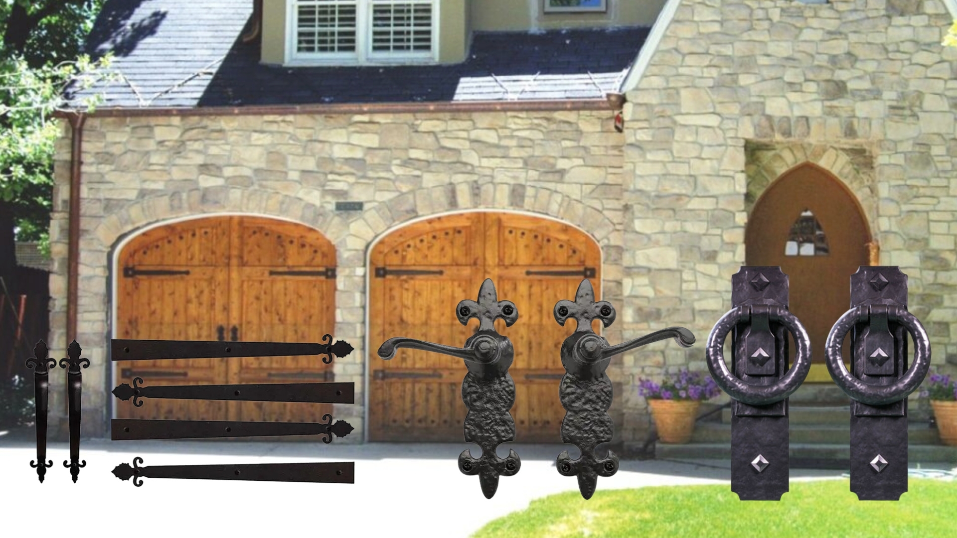 Titan-Garage-Doors-Quad-Cities-Stylish-Decorative-Hardware-Options-for-Your-Garage-Door-Material-and-Finish-Options