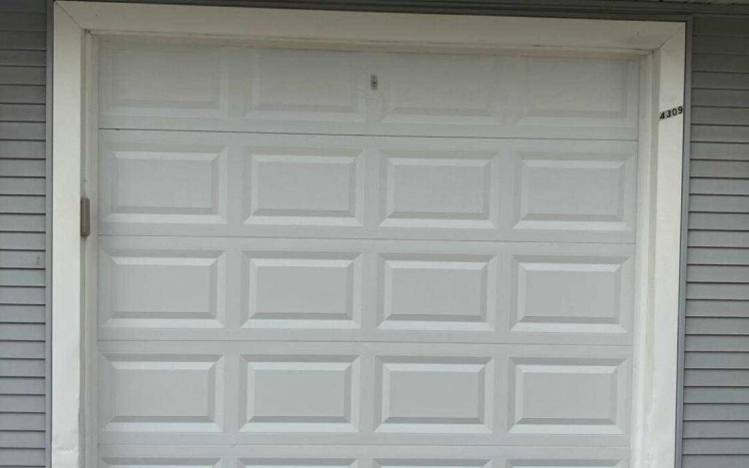 Steel Garage Door Panel Replacement Knox St, Galesburg, IL
