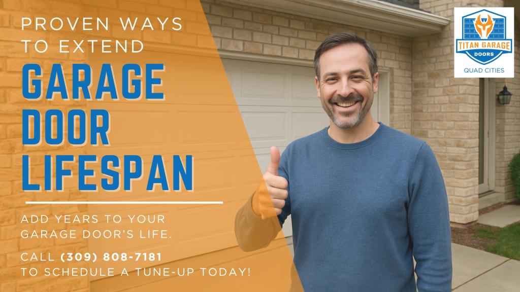 A guide to extend garage door lifespan for homeowners