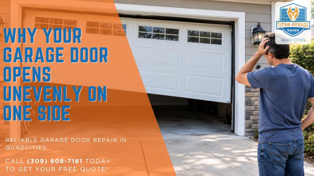 Why Your Garage Door Opens Unevenly on One Side